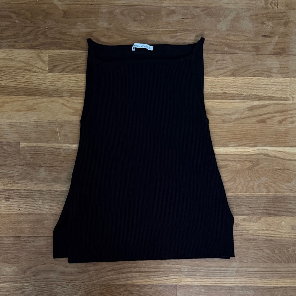 Abercrombie & Fitch Black Knit Tank